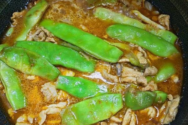 东北豆角炖肉的做法图解8