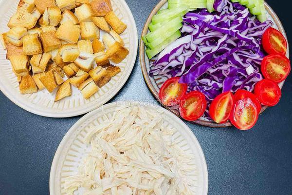 鸡胸肉沙拉?的做法图解3