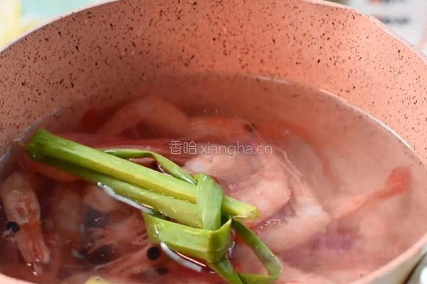 干锅麻辣加拿大北极虾生虾的做法图解2