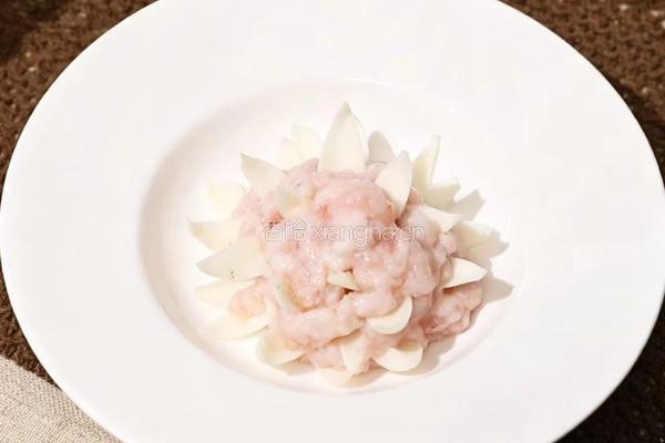 加拿大北极虾生虾莲花盏的做法图解3