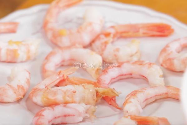 加拿大北极虾芝士煎饺的做法图解1