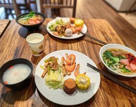 在西江千户苗寨吃的早餐[图]