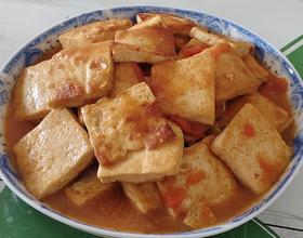 香煎豆腐[图]
