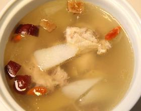 山药炖鸡汤[图]
