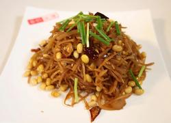 黄豆炒水疙瘩